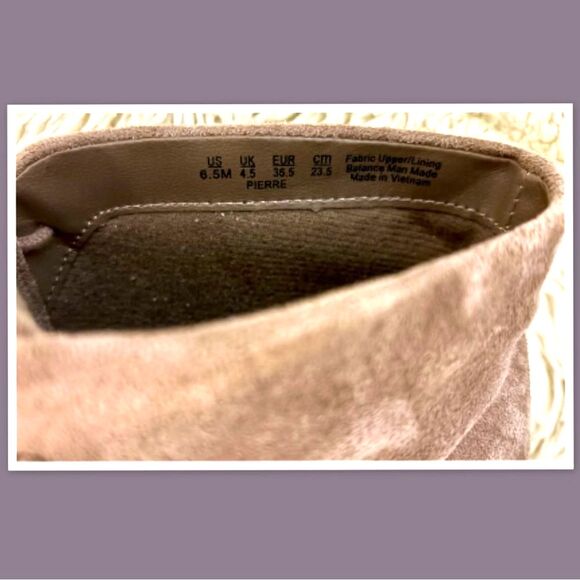 Dr Scholls Be Energized Shoes Women's Tan Laces Wedge Heels Shoes - Picture 3 of 3